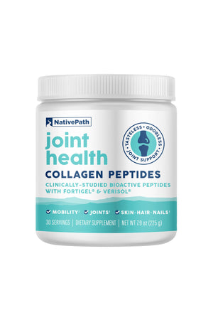 supplement productsNativePath Fortigel & Verisol Joint Health Collagen Peptides Powder – Type 1 & 3, Grass-Fed Unflavored, 30 Servings - JerryCherryUSA