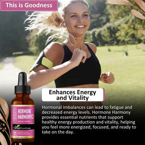 Herbal Goodness Female Support Supplement 1 Fl. oz - Natural Herbal Blend for Women’s Hormonal Health, Energy & Wellness - Adaptogenic Liquid Formula - Non-GMO, Gluten-Free - 1 Bottle