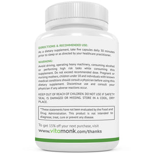 VitaMonk Relaxeril™ All-Natural Muscle Relaxer - Muscle Relaxer Supplement - Complete Muscle Relaxing Formula VitaMonkBuy Supplements Australia