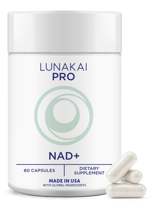 supplement productsLunakai USA Made Dual-Pathway NAD+ Formula with NR & Resveratrol – Natural NAD Supplement for Women & Men – Healthy Aging 7 - JerryCherryUSA