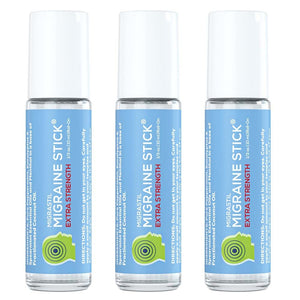 Basic Vigor Migrastil Extra Strength Migraine Stick Advanced Formula. Strong Aromatherapy Roll On with Menthol and Essential Oils. No Lavender. Made in The USA. Basic VigorBuy Supplements Australia