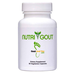 NutriGout Uric Acid Cleanse Supplement w/Turmeric, Celery Seed, Bromelain, Milk Thistle, Dandelion and Chanca Piedra,