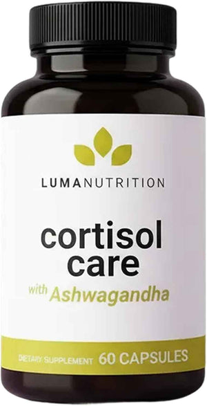 Luma Nutrition Cortisol Supplement for Women and Men - 60 Capsules