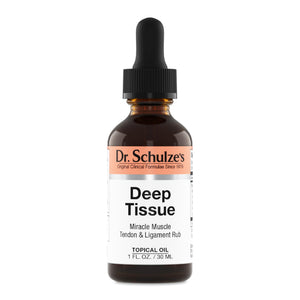 Dr. Schulze's Deep Tissue Oil | Powerful Herbal Support for Muscles, Tendons and Joints