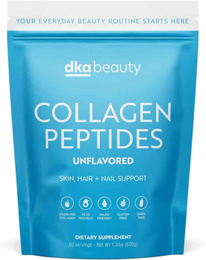 Dr. Kellyann Unflavored Collagen Peptides Powder (60 Servings) - Grass-Fed, Keto & Paleo-Friendly, Non-GMO, Gluten-Free, 1 Pack