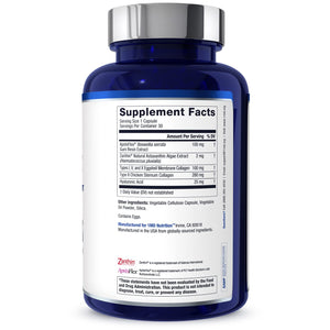1MD Nutrition MoveMD - Joint Health Supplement - Doctor Formulated - with Collagen, Astaxanthin, and More - 30 Capsules (3-Pack)