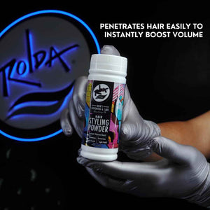 Rolda Hair Texturizing Styling Powder for Men - Instant Volume Boost, Light Hold, Matte Finish, Easy Application, Subtle & Pleasant Scent (2 count)