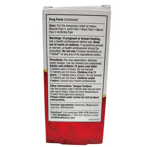 MediNatura T-Relief Extra Strength Pain Relief Arnica +12 Natural Relieving Actives for Back Pain Joint Soreness Muscle Aches & Stiffness, Whole Body Fast-Acting Relief for Women & Men - 100 Tablets MediNaturaBuy Supplements Australia