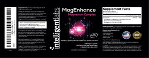 Intelligent Labs MagEnhance Magtein Magnesium Complex Supplement L-Threonate with Magnesium Glycinate and Taurate, 90 Capsules Intelligent Labs buy supplements Au