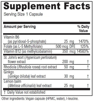Vitanica Uplift, Mood and Emotional Support, Vegan, 60 Capsules VitanicaBuy Supplements Australia
