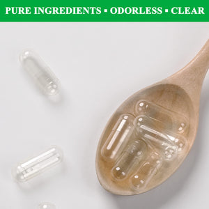 wananfu Size 0 Empty Capsules Vegetarian (100 Count) Bundle with Micro Lab Spoon, Clear Fillable Veggie Pill Capsules Size 0 for Making Your Own Supplements wananfuBuy Supplements Australia