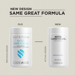 Codeage Keto Carb, White Kidney Bean, Green Tea & Cinnamon Bark Supplement, Triple Action Keto Cheat Vegan Pills, Ketogenic, Low Carb Diet Sugar, 3 Months Supply, Non-GMO, Gluten-Free, 180 Capsules CodeageBuy Supplements Australia