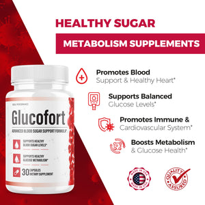 IDEAL PERFORMANCE (Official) Glucofort Supplement Support Formula (3 Pack) IDEAL PERFORMANCE buy supplements Au