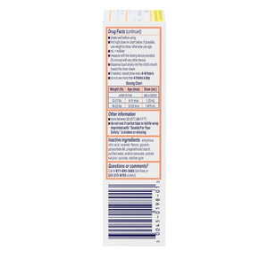 Motrin Infants Infant Ibuprofen Oral Suspension Concentrated Drops, NSAID Fever Reducer & Pain Reliever for Babies, Dye Free, Alcohol-Free, Berry Flavor, Includes Enclosed Syringe, 1 fl. oz Infants' MotrinBuy Supplements Australia