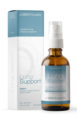 proBLENopathy Lung Support Oral Spray 30-Day Supply - Respiratory Protection & Toxin Removal