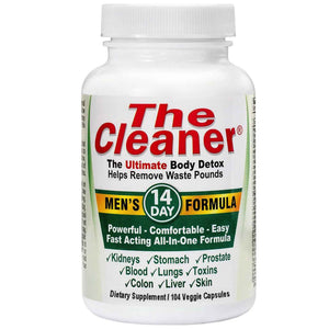 Century Systems The Cleaner Detox, Powerful 7-Day Complete Internal Cleansing Formula for Men, Support Digestive Health, 52 Vegetarian Capsules