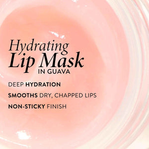 LAURA GELLER NEW YORK Hydrating Lip Mask - Deep Moisture Lip Treatment for Dry, Chapped Lips with Jojoba Oil & Shea Butter - Includes Applicator - Guava