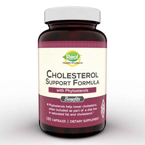 Advanced Cholesterol Health Complex with Plant Sterols. Cholesterol & Lipid Support Supplement for Healthy Heart & Cholesterol Levels for Men & Women. 120 Capsules
