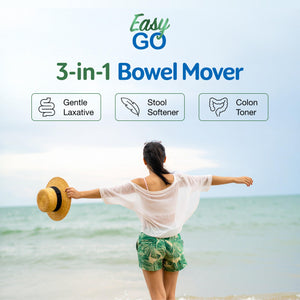 Simply Herbs Easy Go Bowel Mover - Adult Cleansing Supplement for Colon Health Support - Bowel Movement Aid - Stool Softener - Daily-Use Laxative - Plant-Based Ingredients - Vegan - 100 Count (2 Pack) Dr. Schulze'sBuy Supplements Australia