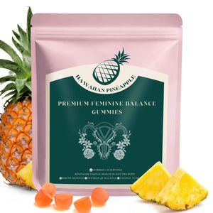 KLKIT Premium Feminine Balance Gummies, Pineapple Vaginal Probiotics for Women, pH Balance Feminine Gummies for Immune Support, Vegan & Gluten Free, 60 Count (30 Servings)