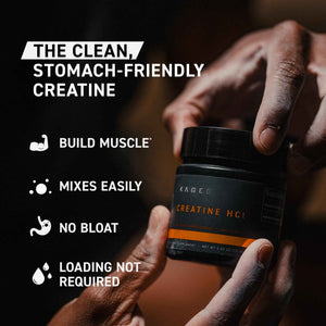 Kaged Creatine HCl Powder - 7X Concentrated vs Mono - Muscle Building & Recovery - High Absorption - No Bloating - Creatine for Men & Women