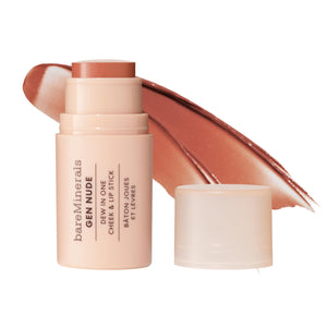 supplement productsbareMinerals Gen Nude Dew in One Cheek & Lip Stick - Bare Necessity - JerryCherryUSA
