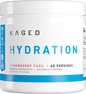 Kaged Sugar Free Hydration - 5 Key Electrolytes - Coconut Water - Tastes Amazing - 60 Servings