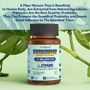 Probiotics for Women & Men 120 Billion CFU with 36 Probiotic Strains for Digestive Health and Gut Health, Delayed Release Capsules, Stomach Acid Resistant