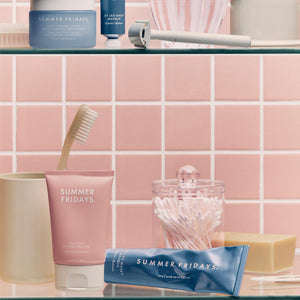 Summer Fridays Rich Cushion Face Cream - Ultra Plumping Barrier Repair Cream + Makeup Primer - Infuses Skin with Rich Hydration from Glycerin + Squalane - Non-Comedogenic + Fragrance-Free (1.69 Oz) Summer FridaysBuy Supplements Australia