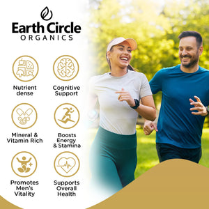 Organic Black Maca Peruvian Root Powder | Black Maca Root for Men | Natural Supplement | Essential Vitamins, Minerals & Fatty Acids Improved Energy | Immune Support (8oz, Pack of 1) Earth Circle OrganicsBuy Supplements Australia