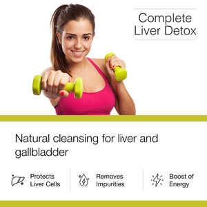 Dr. Schulze's 5-Day Liver Detox - 5-Day Liver Cleanse Kit - Supports Healthy Digestion & Energy - Gallbladder Cleanse - Plant-Based Ingredients - Gluten-Free & Vegan