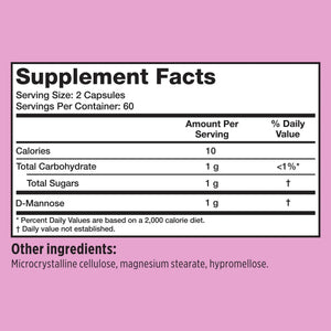 20% Bundle Utiva Cranberry PACs 30 Vegi Capsules Cranberry Supplement for Urinary Tract Health for Women and Men + Utiva D-Mannose 500mg 120 Capsules Naturally Flush The Bladder and Urinary Tract Szio+Buy Supplements Australia