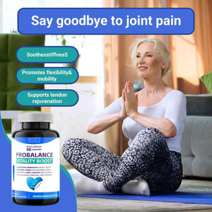 Ruolai ProBalance Probiotics for Women 68B CFU - Menopause, Bloat & Belly Support - Turmeric & Moringa