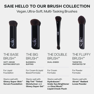 Saie The Big Liquid Foundation Brush - Soft, Multi-Use Makeup Brush for Buffing, Blending & Building - Made with Cruelty-Free, Synthetic Bristles & Creates a Seamless Finish (1 Count) SaieBuy Supplements Australia