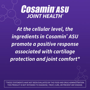 Nutramax Laboratories Cosamin® ASU Joint Health Supplement with Glucosamine, Chondroitin & ASU for Adult Men & Women, Joint Supplement, 230 Capsules Nutramax LaboratoriesBuy Supplements Australia