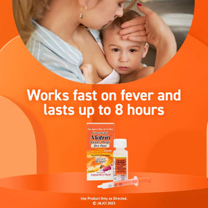Motrin Infants Infant Ibuprofen Oral Suspension Concentrated Drops, NSAID Fever Reducer & Pain Reliever for Babies, Dye Free, Alcohol-Free, Berry Flavor, Includes Enclosed Syringe, 1 fl. oz Infants' MotrinBuy Supplements Australia