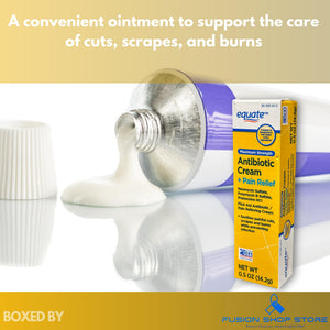 Triple Antibiotic Ointment- Maximum Strength with Topical Analgesic, 0.5 oz (Pack of 1), Boxed by Fusion Shop Store FUSION SHOP STORE Smart choices, meaningful life!Buy Supplements Australia