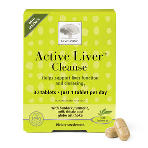 NEW NORDIC Active Liver Cleanse 30 Day Supply, Cleansing Support, 30 Tablets (Pack of 1)