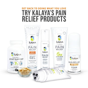 Kalaya Extra Strength Pain Relief Gel with Arnica -Fast Acting, Long Lasting, Vanishing Scent, medically formulated for Arthritis, Joints, Muscle, Back, Neck, Shoulder, Hand and Knee Pain Kalaya NaturalsBuy Supplements Australia