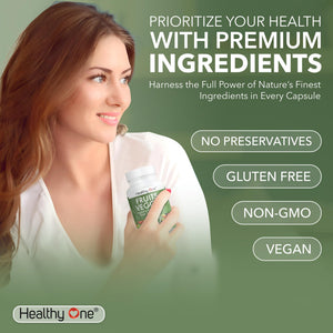 Fruits & Veggies Formula - 27 Premium Whole Foods - Organic Ingredients - Equals 3 Servings of Fruits & Vegetables - Improve Energy, Focus & Immune Function - Fiber - Antioxidants - 120ct (60 Serv) Healthy One buy supplements Au
