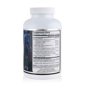 HCP Formulas - Synovera - Joint Support Complex with Turmeric Extract & Collagen - Mobility & Flexibility - Healthy Joints, Tendon, Ligament, and Synovial Tissue - Dietary Supplement - 120 Caps