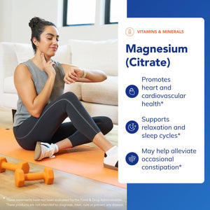 Pure Encapsulations Magnesium (Citrate) - Supplement for Sleep, Heart Health, Cognitive Health, Bone Health, Energy, Muscles, and Metabolism* - with Premium Magnesium - 180 Capsules Pure Encapsulations buy supplements Au
