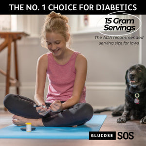 Glucose SOS Glucose Powder Packets with Natural Dextrose, Fast-Absorption That Instantly Dissolves in Your Mouth with No Water Needed, Sweet & Tangy 12 Servings Glucose SOSBuy Supplements Australia
