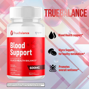 True Balance Capsules, Official TrueBalance Glycogen Support Pills with All Natural Ingredients, Advanced Formula Glyco Support Supplement with Maximum Strength Vitamins for Women & Men (60 Capsules) Syvor buy supplements Au
