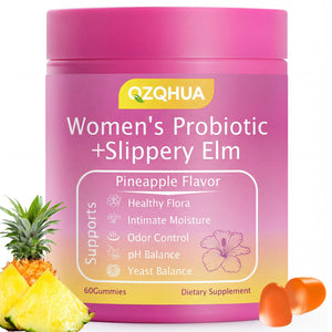 Premium Feminine Balance Gummies for Women - 60 Gummies, Hawaiian Pineapple Flavor - with Probiotics & Vitamin C - Supports Feminine Wellness & Healthy Balance - Gluten Free, Vegan(30 Servings)(Q2) QZQHUABuy Supplements Australia