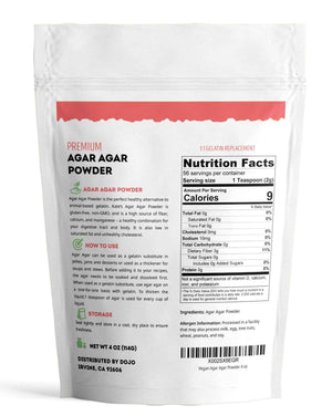 Kate Naturals Agar Agar Powder for Cooking & Petri Dishes. Vegan Gelatin Substitute Powder Unflavored for Gelatin Sheets