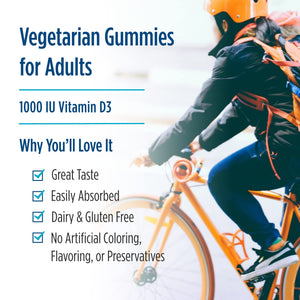 Nordic Naturals Pro Vitamin D3 Gummies, Wild Berry - 120 Gummies - 1000 IU Vitamin D3 - Great Taste - Healthy Bones, Mood & Immune System Function - Non-GMO - 120 Servings Nordic NaturalsBuy Supplements Australia