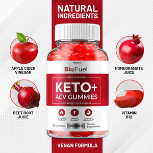 (3 Pack) Bio Fuel Keto ACV Gummies - Advanced Formula BioFuel Keto Plus ACV Gummies Apple Cider Vinegar Bio Fuel ACV, Weight Management Gummies Dietary Supplement Reviews Men Women (180 Gummies) Indelo buy supplements Au