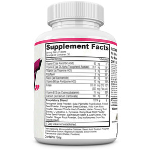 MINANATURALS Bust Blast Loaded Increase Breast Size Fast. Female Breast Enhancement - Bigger Boobs and Butt Pills. 60 Tablets MINANATURALS buy supplements Au