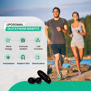 inGreens 2800 MG Liposomal Glutathione Supplement, Detoxifying & Immune, Aging Defense, Energy, Glutathione Unique Formulation Reduced inGreensBuy Supplements Australia